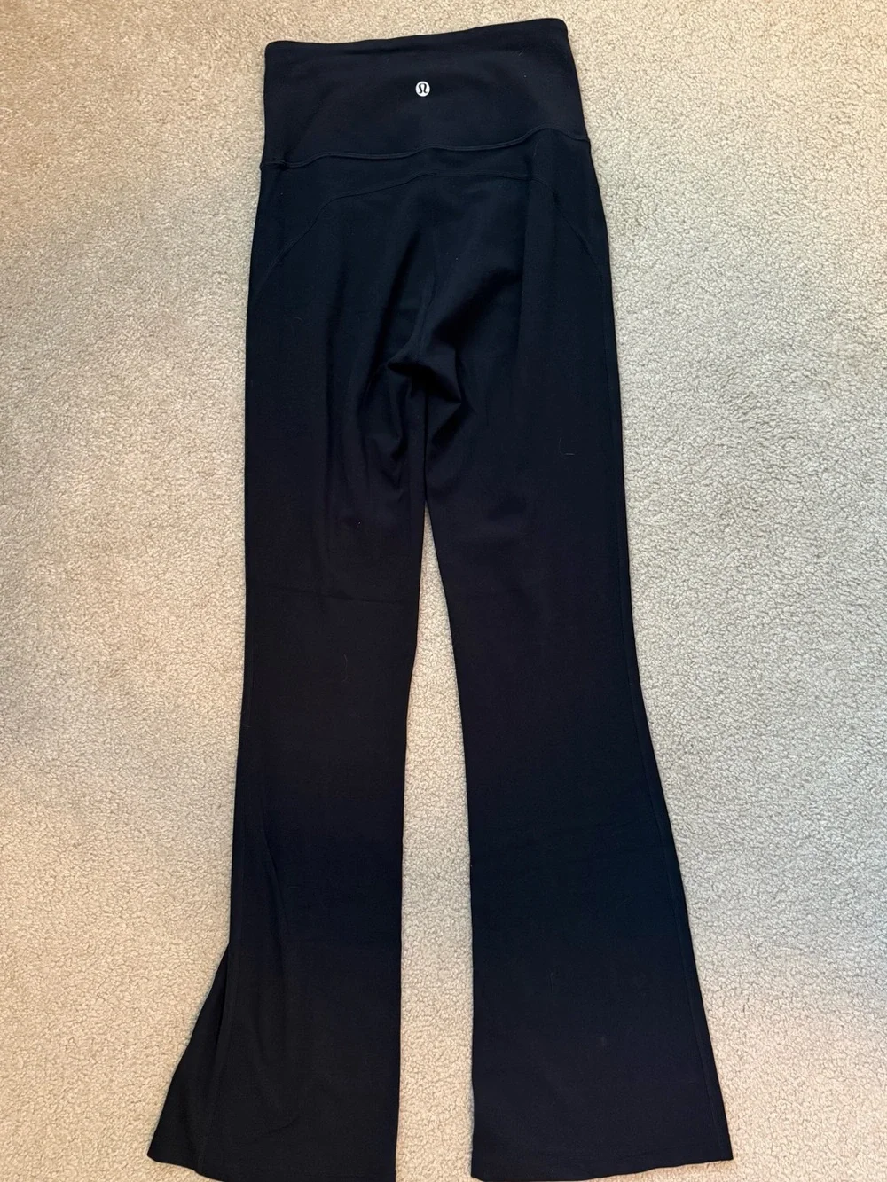 lululemon athletica Black Boot-Cut Flare Pants